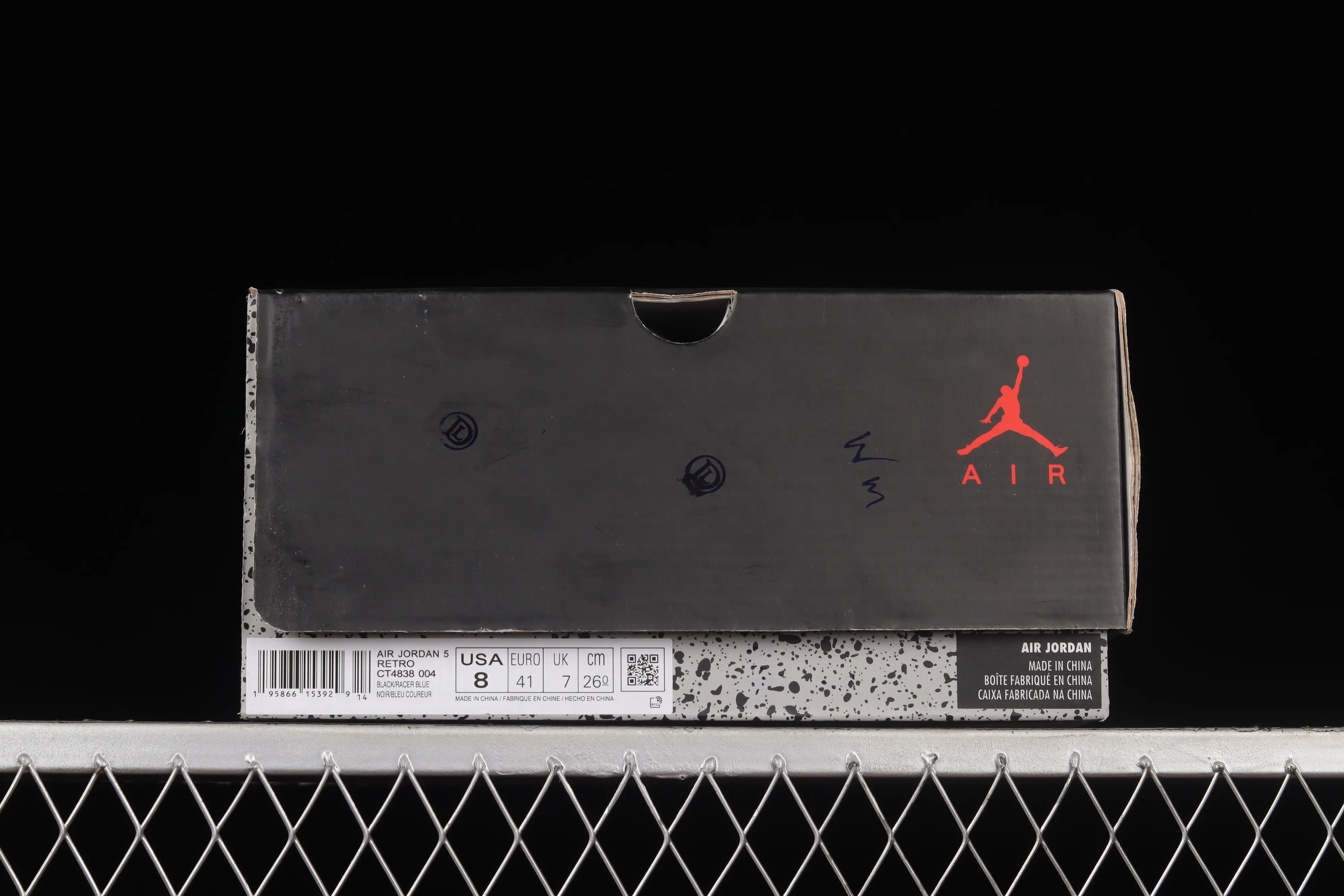 All categories Air Jordan Jordan series basketball shoes Air Jordan 5 foreign trade version Air Jordan 5 Retro AJ5 Joe 5 black basket CT4838-004
